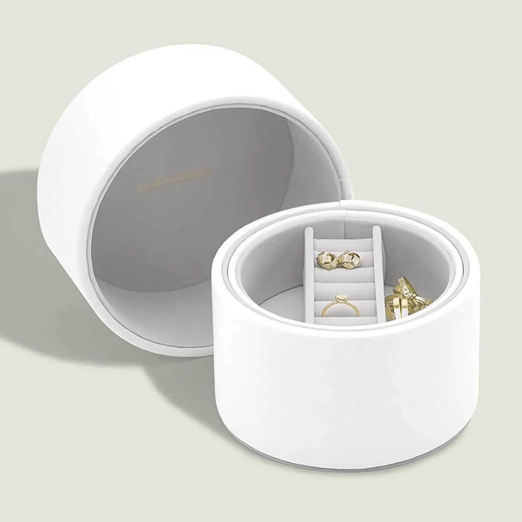 Stackers Bride Gifts | Jewellery Boxes*Bedside Table Jewellery Box Pod White
