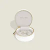 Stackers Mother Of The Groom Gifts | Mother Of The Bride Gifts*Pebble Oyster Travel Jewellery Box White