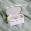 Stackers Wedding Ring Boxes | Engagement Gifts*Pebble Ring Box White