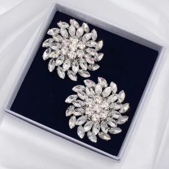 Lace & Favour Shoe Jewellery | Shoe Clips*Sunbeam Sparkly Crystal Shoe Clips