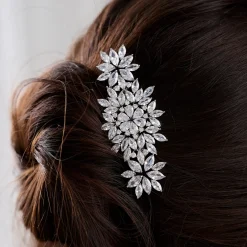 Lace & Favour Prom Hair Clips & Combs | Crystal Hair Accessories*Sundance Sparkling Crystal Wedding Hair Comb Silver