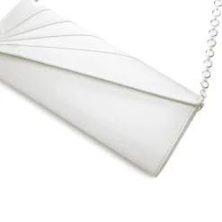 Rainbow Club Wedding Handbags*Tess by | Dyeable Satin Wedding Clutch Bag Ivory